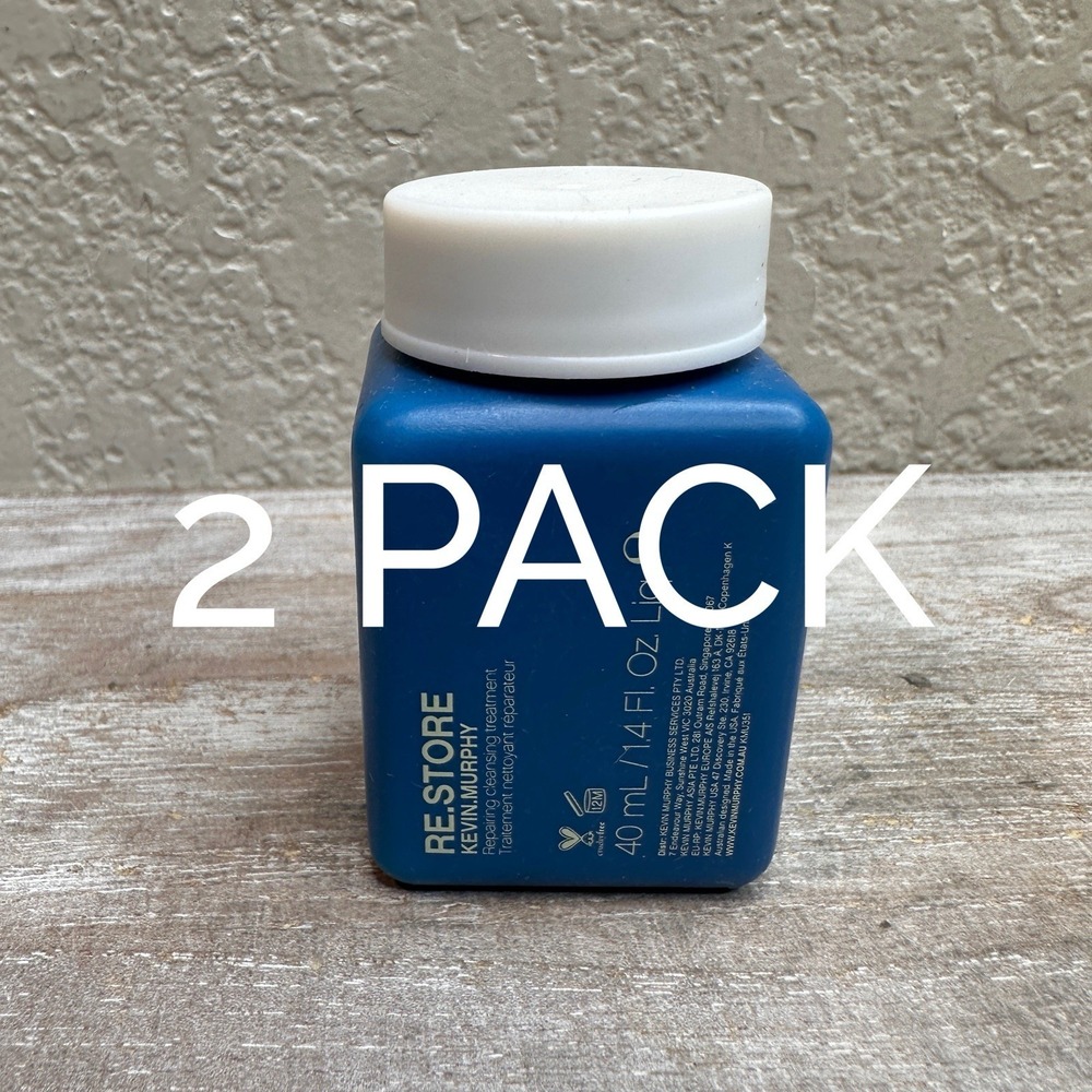 $14 🌙 KEVIN MURPHY ReStore Repair cleansing Treatment 1.4 Oz Travel SZ X2)